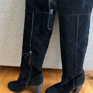 Dolce Vita Black Over the Knee Boots